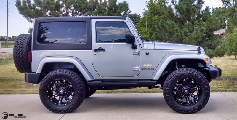 Jeep Sahara Fuel 1-Piece Wheels Hostage - D531